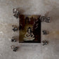 Big Shiva Damru 925 Sterling Silver Pendant