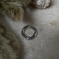 Adjustable Leaf Plain Band 925 Sterling Silver Ring