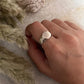 Plain Round Signet 925 Sterling Silver Ring