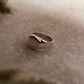 Plain Round Signet 925 Sterling Silver Ring