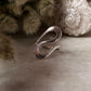 S Sculpture Abstract 925 Sterling Silver Ring