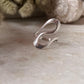 S Sculpture Abstract 925 Sterling Silver Ring