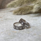Tribal rawa toe ring in 925 sterling silver  