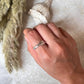 Unique 925 silver triple rolling band ring for daily wear  