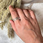 925 sterling silver classic triple rolling band ring