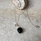 Handcrafted green aventurine tumble stone silver pendant  