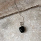 925 sterling silver pendant with green aventurine tumble crystal
