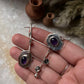 Amethyst Forest Enchantments Mix Match 925 Sterling Silver Earrings