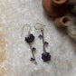 Amethyst Forest Enchantments Mix Match 925 Sterling Silver Earrings