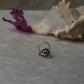 Tribal Rawa Pink Cz Stone Wired Back 925 Sterling Silver Nose pin