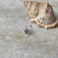 Tribal Rawa Pink Cz Stone Wired Back 925 Sterling Silver Nose pin