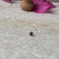Tribal Rawa Green Cz Stone Wired Back 925 Sterling Silver Nose pin