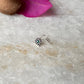 Tribal Rawa Green Cz Stone Wired Back 925 Sterling Silver Nose pin