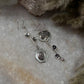 Rose Quartz Mix Match 925 Sterling Silver Earrings