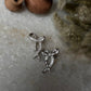 Pretty Bow statement Cz Earrings 925 Sterling Silver Earrings