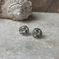 Rose Quartz Flower Studs 925 Sterling Silver Earrings