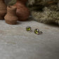 Peridot 6mm 925 Sterling Silver Studs