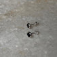 Elegant 6mm Black Onyx Stud Earrings in 925 Silver