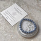 Selenite Charging Plate - Yin Yang- Moon Sun & Stars