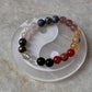 Natural Selenite Yin Yang Crystal Charging Plate Handmade  