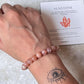 Sunstone Natural Crystal Bracelet 8mm - Tarakaya Silver