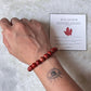 Red Jasper Natural Crystal Bracelet 8MM