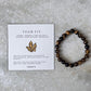 Natural Tiger’s Eye Healing Crystal Bracelet for Protection