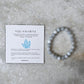 AAA Aquamarine Natural Crystal Bracelet, 8MM