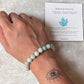 Amazonite Natural Crystal Bracelet 8MM