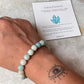Amazonite Natural Crystal Bracelet 8MM