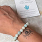 Amazonite Natural Crystal Bracelet 8MM