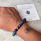 Lapis Lazuli Natural Crystal Bracelet 8MM