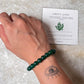 Green Jade Natural Crystal Bracelet 8MM