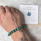 Azurite Natural Crystal Bracelet 8MM