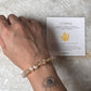 Unisex Citrine Crystal Bracelet for Wealth and Vitality
