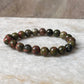 Unakite 8MM Natural Crystal Bracelet