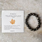 Pyrite Tumble Natural Crystal Bracelet 10MM