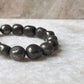 Pyrite Tumble Natural Crystal Bracelet 10MM