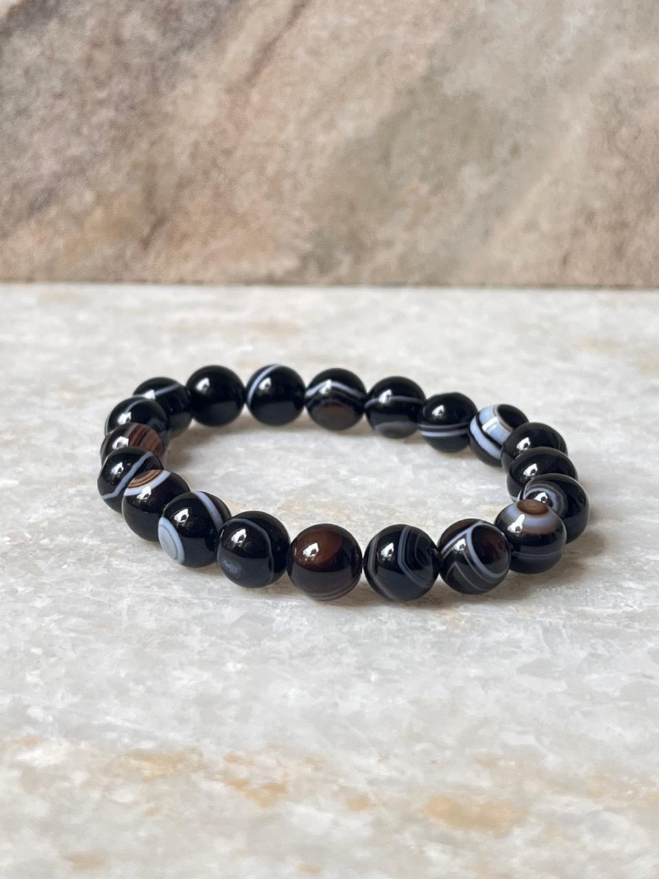 Sulemani Hakik - Evil Eye 8MM Natural Crystal Bracelet
