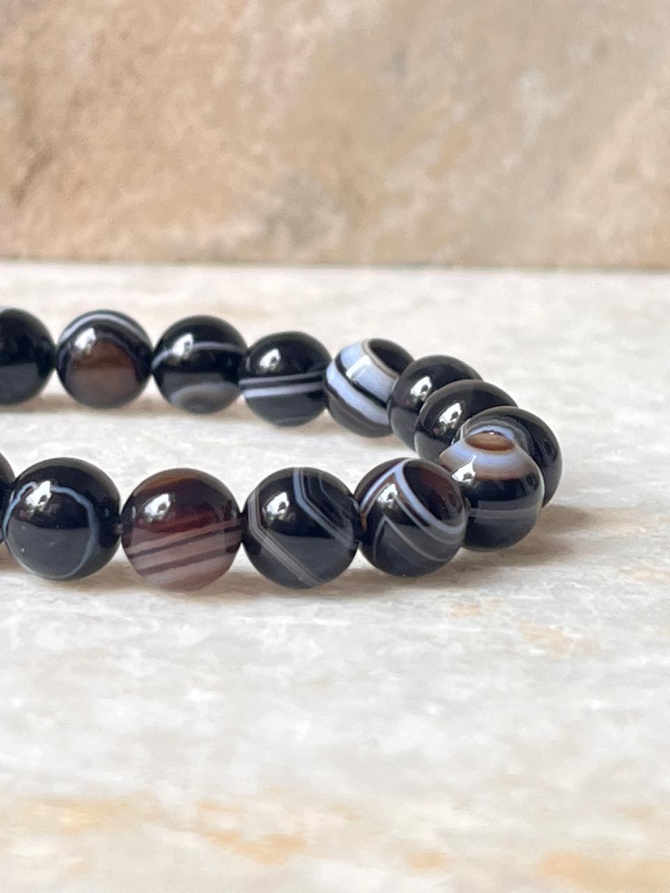 Sulemani Hakik - Evil Eye 8MM Natural Crystal Bracelet