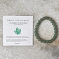 Natural Green Aventurine Healing Bracelet for Heart Chakra  