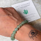 Green Aventurine Natural Crystal Bracelet 8MM Round Beads 