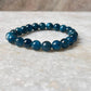 Natural apatite energy bracelet for clarity and focus  