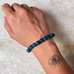 Healing apatite gemstone bracelet with 8MM beads