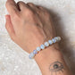 Glowing Opalite Healing Crystal Bracelet for Energy Flow  