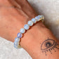 Polished Opalite Bracelet 8MM for Spiritual Connection