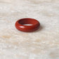 Red Jasper Crystal Band Ring