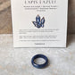 Lapis Lazuli Crystal Band Ring