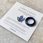 Lapis Lazuli Crystal Band Ring