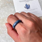 Lapis Lazuli Crystal Band Ring